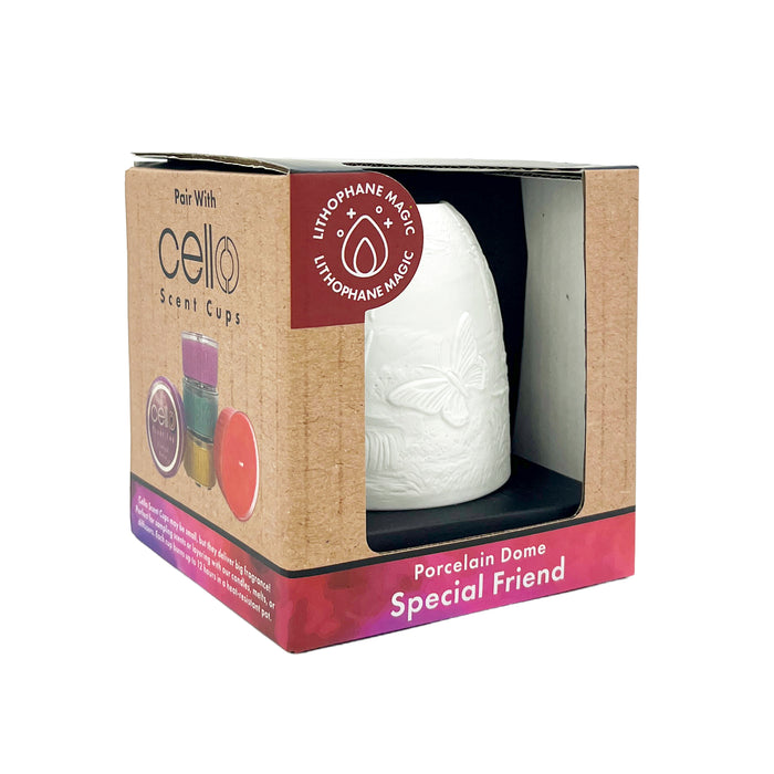 Cello - Tall Tealight Dome - Special Friend
