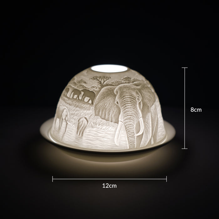 Cello - Tealight Dome - Elephant