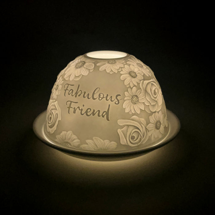 Cello - Tealight Dome - Fabulous Friend