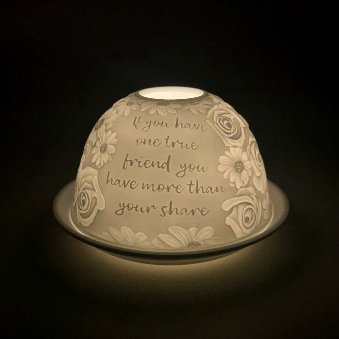 Cello - Tealight Dome - Fabulous Friend