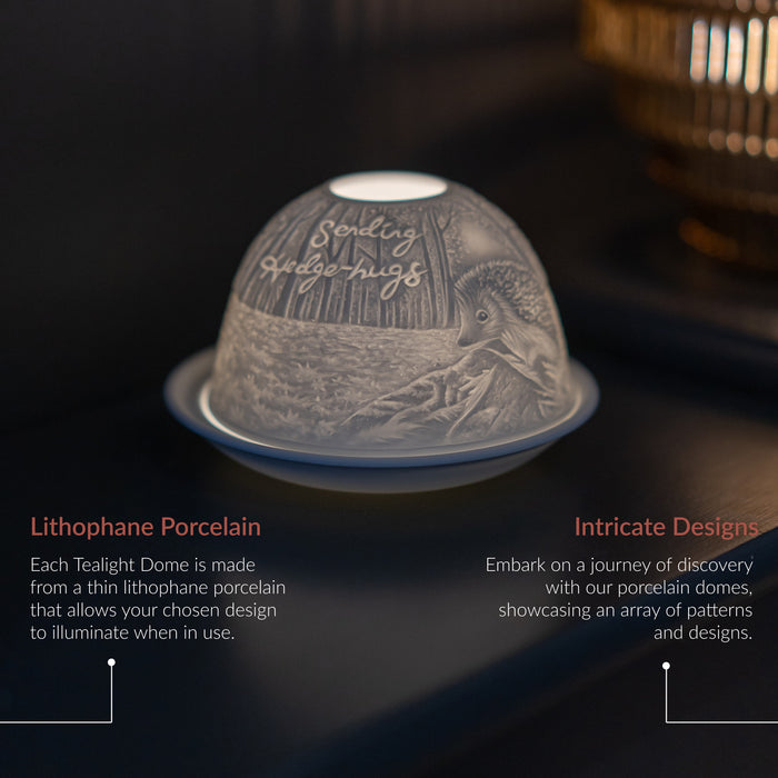 Cello - Tealight Dome - Hedgehugs