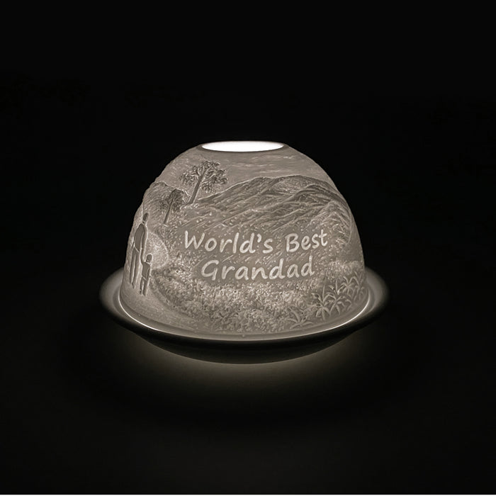 Cello - Tealight Dome - World's Best Grandad