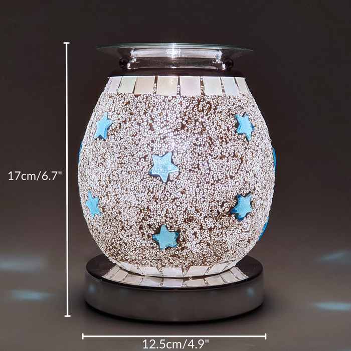 Cello - Touch Mosaic Electric Melt Burner - Blue Star