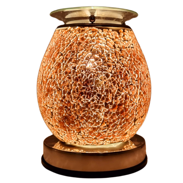 Cello - Touch Mosaic Electric Melt Burner - Gold