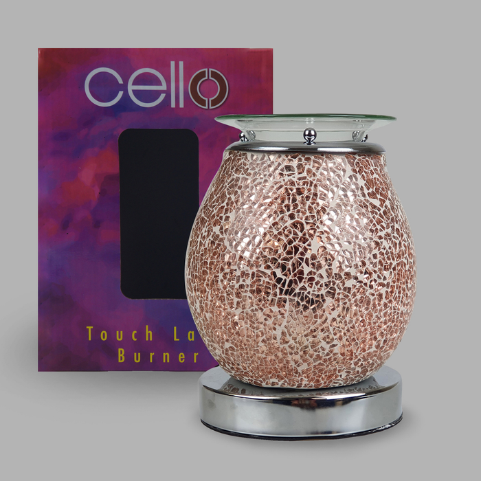 Cello - Touch Mosaic Electric Melt Burner - Gold