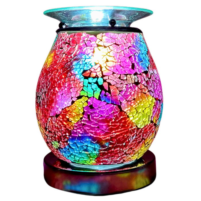 Cello - Touch Mosaic Electric Melt Burner - Multi-Colour