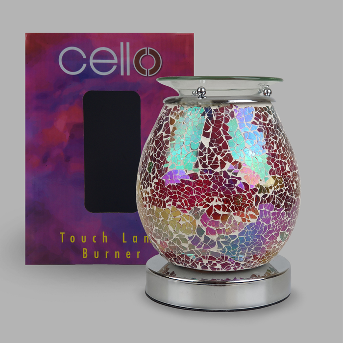 Cello - Touch Mosaic Electric Melt Burner - Multi-Colour