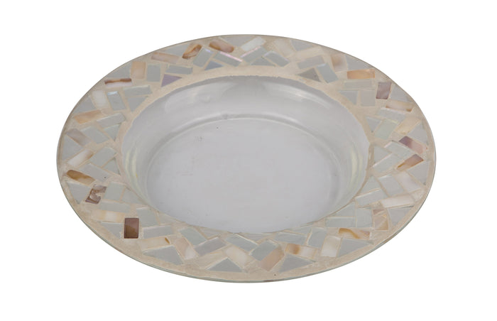 Candle Charger - Oyster Shell