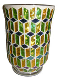 Cello Emerald Tiffany Votive Holder
