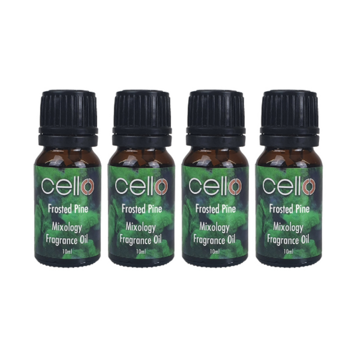 Cello Frosted Pine Mixology Oil - Pack of 4 x 10ml
