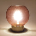 Cello Lamps - Globe Medium Light Red