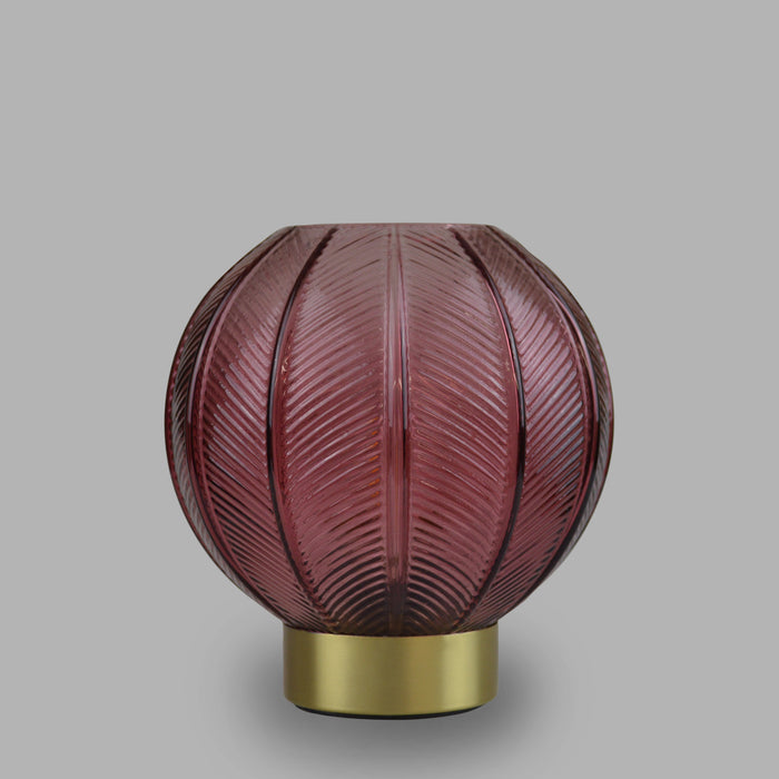 Cello Lamps - Orb Medium Dark Red