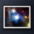 Framed print mockup — Chamaeleon I Complex