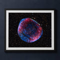 Framed print mockup — Chandra Supernova
