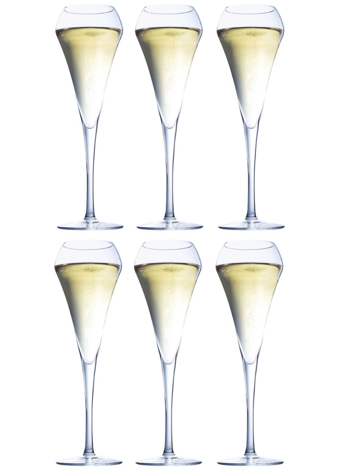 Chef & Sommelier Champagneglazen - Flutes - Open Up - 200 ml - 6 stuks