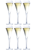 Chef & Sommelier Champagneglazen - Flutes - Open Up - 200 ml - 6 stuks