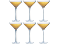 Chef & Sommelier Cocktailglazen New Martini - 210 ml - 6 stuks