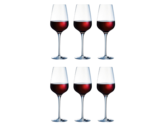 Chef & Sommelier Rode Wijnglazen Sublym - 550 ml - 6 stuks