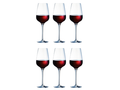 Chef & Sommelier Rode Wijnglazen Sublym - 550 ml - 6 stuks