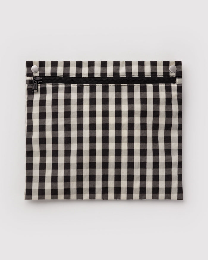 Cloud Carry-on - Black and Cream Gingham