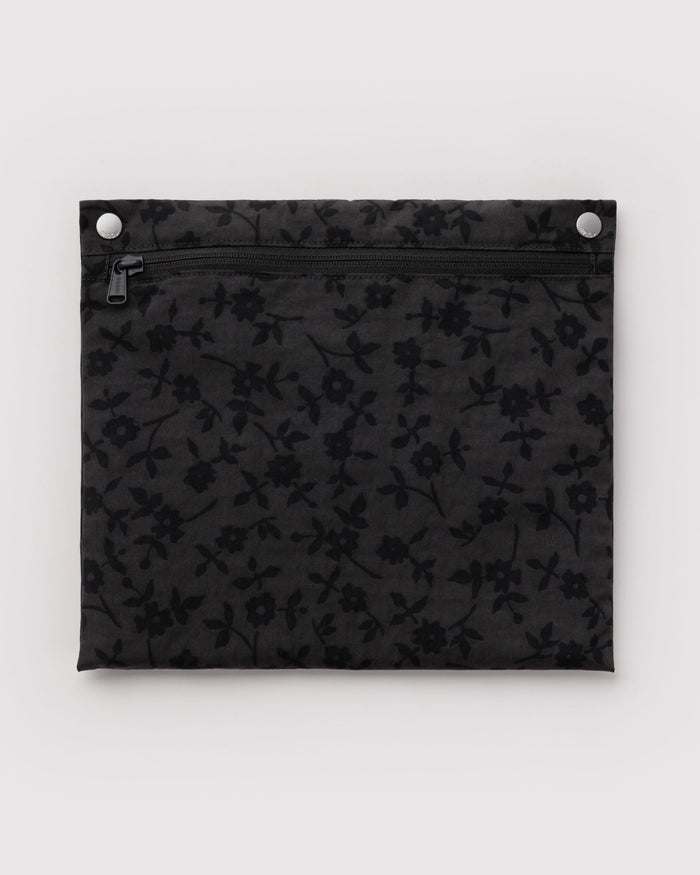 Cloud Carry-on - Charcoal Ditsy Floral