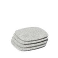 Coaster Set (Wool / Light Grey)