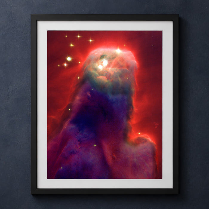 Framed print mockup — Cone Nebula