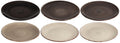 Cookinglife Dinerborden Delice Grijs ø 26.5 cm - 6 stuks
