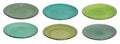 Cookinglife Ontbijtborden / Dessertborden Delice Groen ø 19 cm - 6 stuks