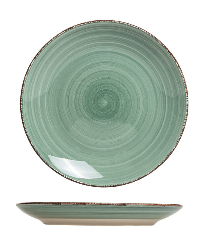Cookinglife Ontbijtborden / Dessertborden Delice Groen ø 19 cm - 6 stuks