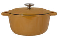 Cosy & Trendy Braadpan met deksel Fontestic Gietijzer Amber Gold Ø 28 cm / 6.8 Liter - geëmailleerde anti-aanbaklaag