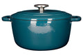 Cosy & Trendy Braadpan met deksel Fontestic Gietijzer Green Heron Ø 20 cm / 2.7 Liter - geëmailleerde anti-aanbaklaag
