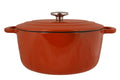 Cosy & Trendy Braadpan met deksel Fontestic Gietijzer Roest Ø 20 cm / 2.7 Liter - geëmailleerde anti-aanbaklaag