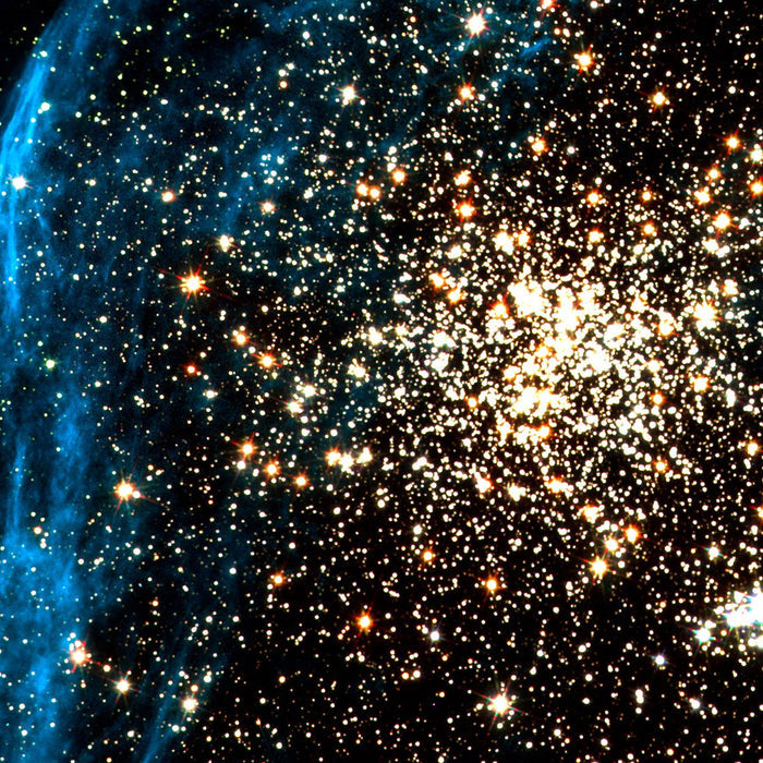 Dazzling Cluster of Stars - high resolution space images - Sky Image Lab