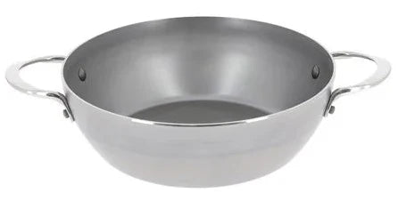 De Buyer Hapjespan / Sauteuse met 2 handvaten - Mineral B Pro - ø 32 cm / 5.5 liter - zonder anti-aanbaklaag