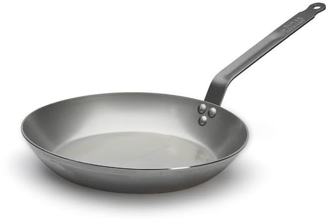 De Buyer Koekenpan Lyonnaise Carbone Plus - Plaatstaal - ø 26 cm - zonder anti-aanbaklaag