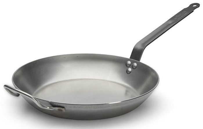 De Buyer Koekenpan Lyonnaise Carbone Plus - Plaatstaal - ø 32 cm - zonder anti-aanbaklaag