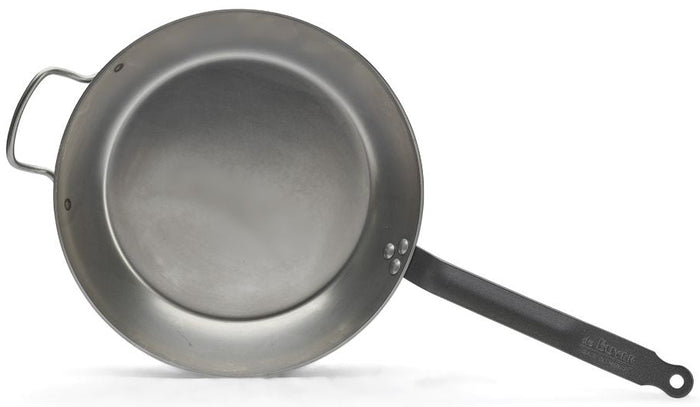 De Buyer Koekenpan Lyonnaise Carbone Plus - Plaatstaal - ø 32 cm - zonder anti-aanbaklaag