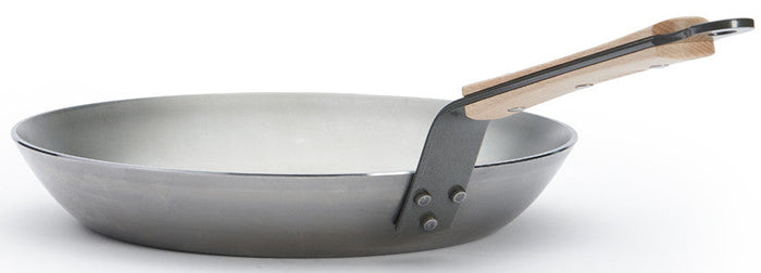 De Buyer Koekenpan Mineral B Hout - ø 28 cm - zonder anti-aanbaklaag