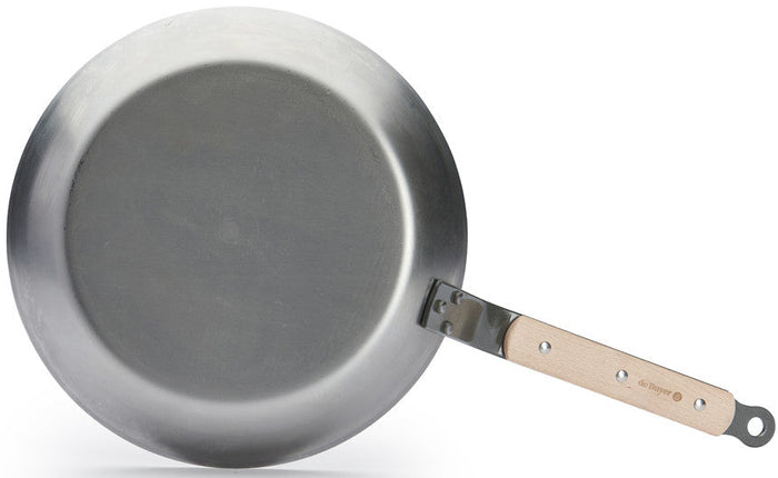 De Buyer Koekenpan Mineral B Hout - ø 28 cm - zonder anti-aanbaklaag