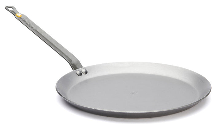 De Buyer Pannenkoekenpan / Crepepan Carbone Plus - Plaatstaal - ø 24 cm - zonder anti-aanbaklaag