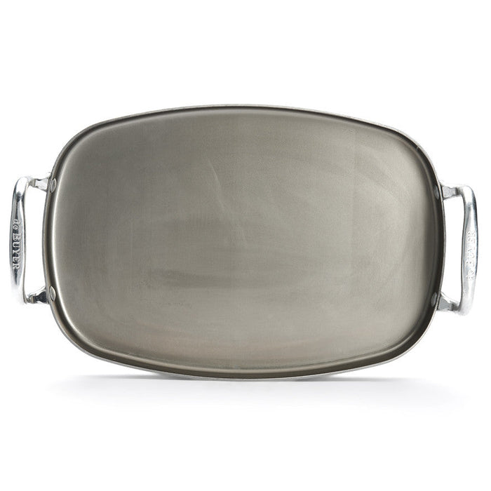 De Buyer Plancha Mineral B Pro - 38 x 26 cm - zonder anti-aanbaklaag