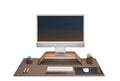 Desk Pad (Wool / Light Brown / Large)