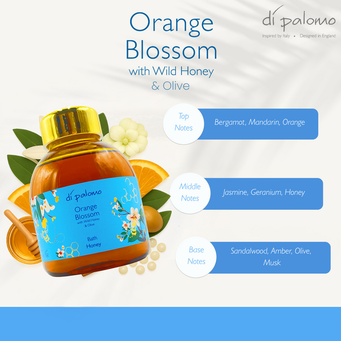 Di Palomo - Bath Honey 360ml - Orange Blossom