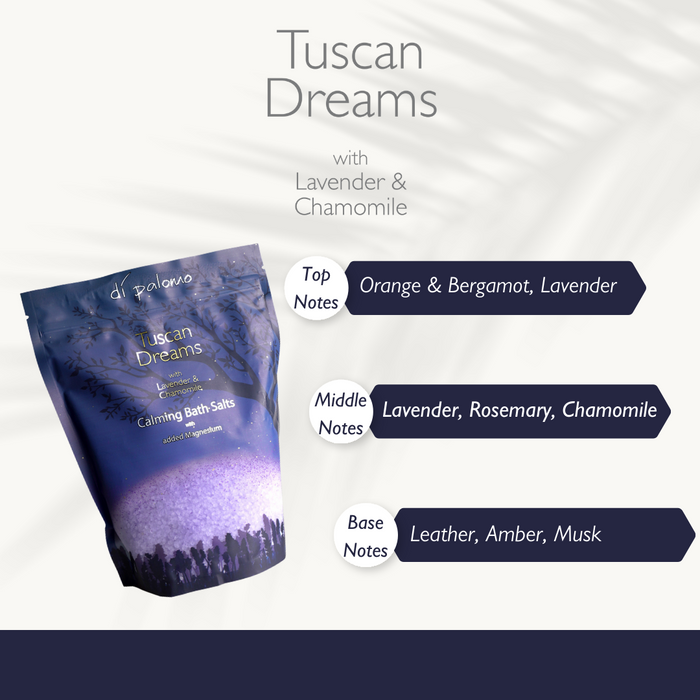 Di Palomo - Bath Salts 900g - Tuscan Dreams