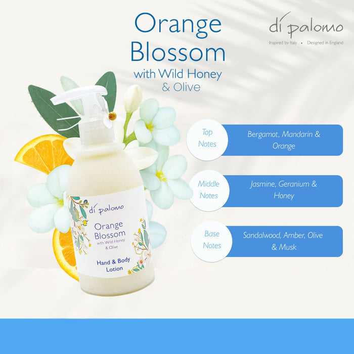 Di Palomo - Hand & Body Lotion 240ml - Orange Blossom