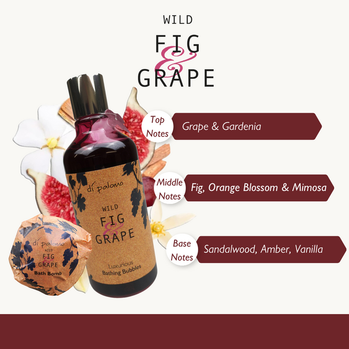 Di Palomo - Indulgent Luxury Bathing Collection - Wild Fig & Grape