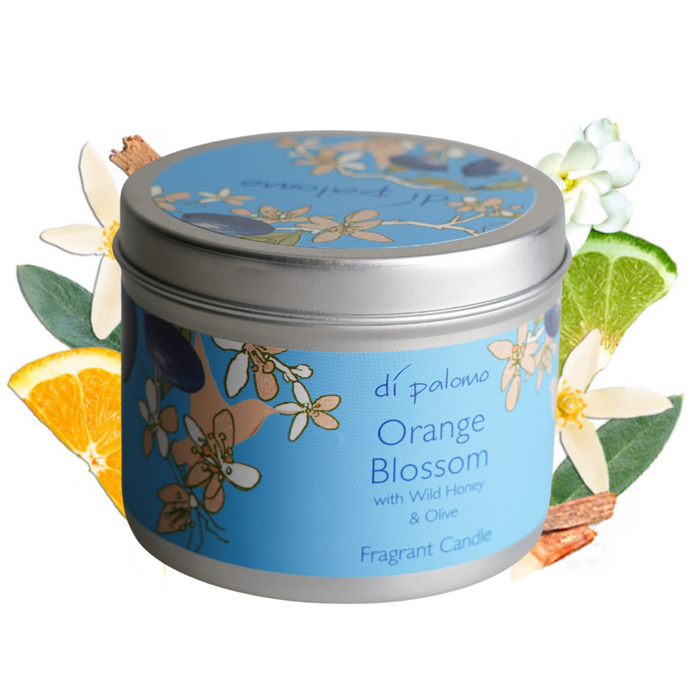 Di Palomo - Tin Candle 200g - Orange Blossom
