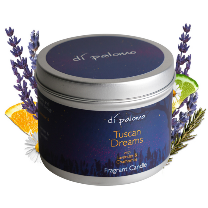 Di Palomo - Tin Candle 200g - Tuscan Dreams
