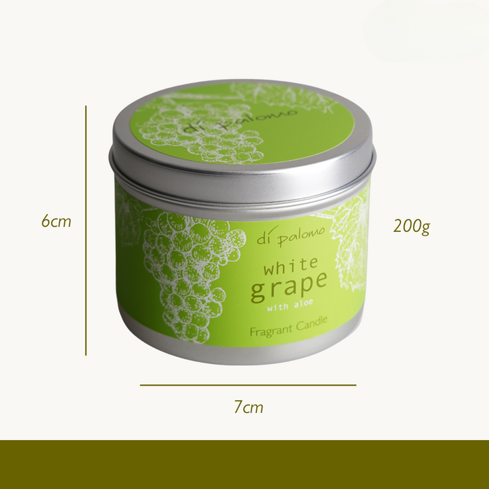 Di Palomo - Tin Candle 200g - White Grape